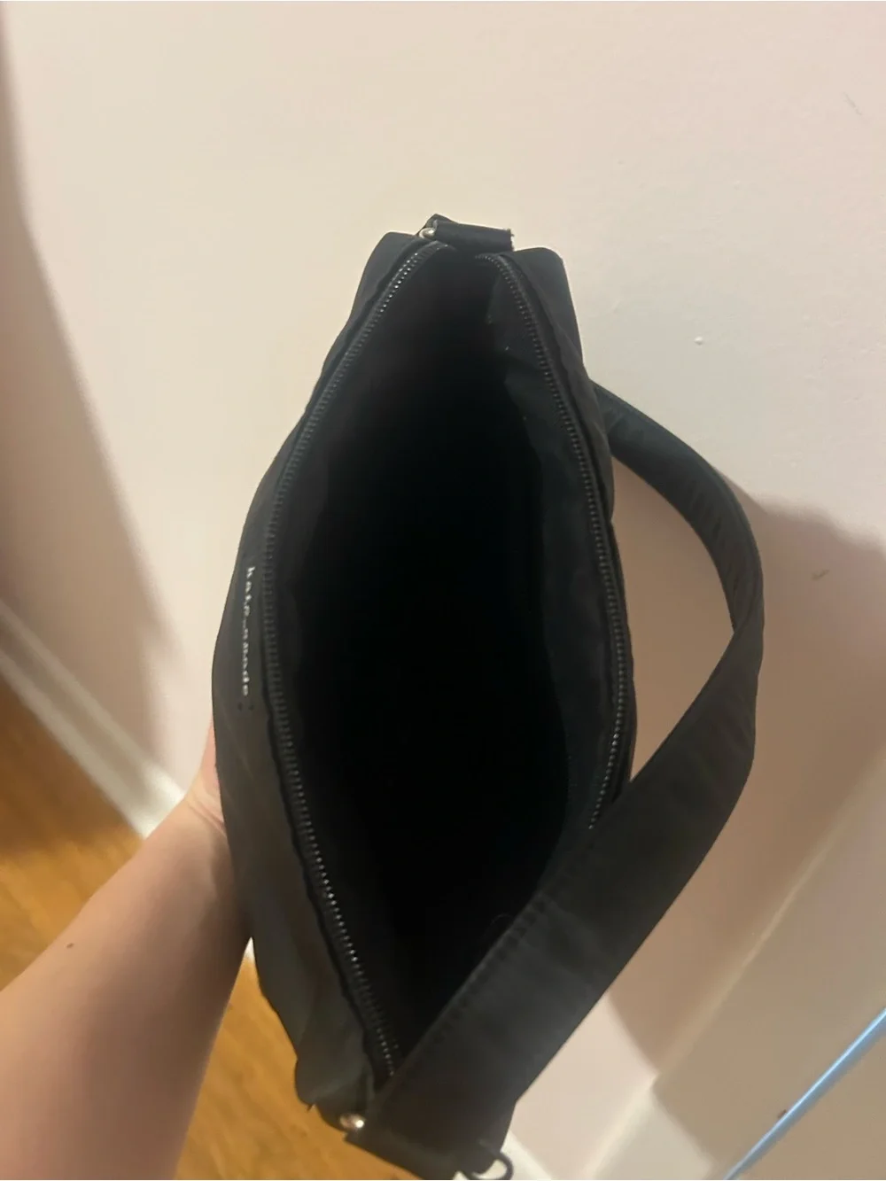 kate spade Black Nylon Shoulder Tote
